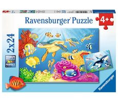 Ravensburger Pod morom / 2x24 dielikov / od 4 rokov 