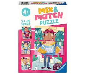 Ravensburger Mix &amp; Match Puzzle Má obľúbená práca