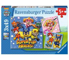 Ravensburger Tlapková patrola vo veľkofilme - 3x49 dielikov / od 5 rokov 