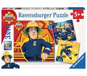 Ravensburger Požiarnik Sam: Zavolaj Sama v núdzi - 3x49 dielikov / od 5 rokov 