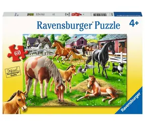 Ravensburger Šťastné kone / 60 dielikov / od 4 rokov 