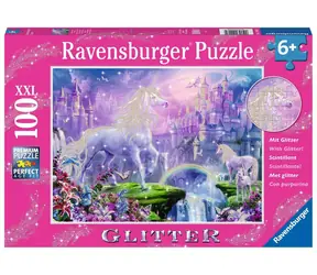 Ravensburger Trblietavé puzzle Kráľovstvo jednorožcov /100 dielikov/ od 6 rokov 