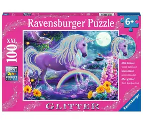 Ravensburger Trblietavé puzzle Žiariaci jednorožec /100 dielikov/ od 6 rokov 