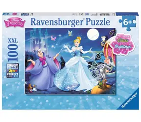 Ravensburger Trblietavé puzzle Rozkošná Popoluška / 100 dielikov / od 6 rokov 