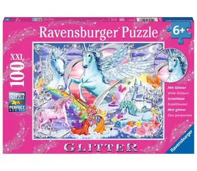 Ravensburger Trblietavé puzzle Úžasní jednorožci / 100 dielikov / od 6 rokov 