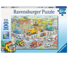 Ravensburger Stroje v meste / 100 dielikov / od 6 rokov 