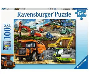 Ravensburger Stavebné vozidlá - 100 dielikov / od 6 rokov 