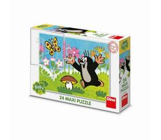 Dino Krtko a huba / 24 dielikov / maxi / od 2 rokov