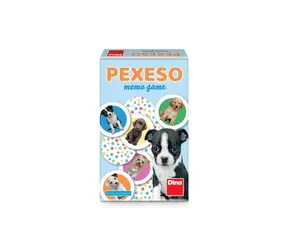Dino Pexeso - Psíci / Dĺžka hry: 20 min. / Počet hráčov: 2-4 / od 4 rokov
