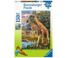 Ravensburger Žirafy a zebry / 150 dielikov / od 7 rokov 