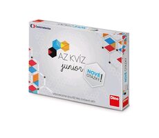 Dino AZ Kvíz Junior - Nové otázky - Detská hra / Dĺžka hry: 30 minút / Počet hráčov: 2-4 / od 10 rokov