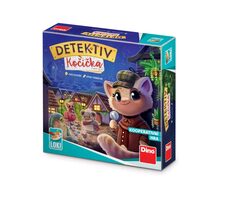 Dino Detektív Mačička - Detská hra / Dĺžka hry: 30 minút / Počet hráčov: 1-5 / od 7 rokov