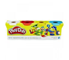 Hasbro Play-Doh balenie 4 ks tub / od 2 rokov