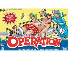 Hasbro Operácia / Dĺžka hry: 15+ minút / Počet hráčov: 1+ / od 6 rokov