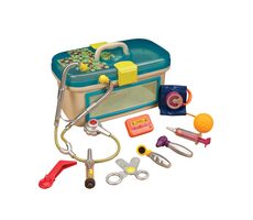 B-Toys Kufrík Dr. Doctor modrý / od 18 mesiacov do 5 rokov