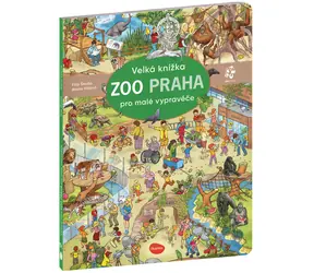 Presco Group Ella&Max Veľká knižka ZOO PRAHA pre malé rozprávače / Jazyková verzia: CZ / od 12 mesiacov