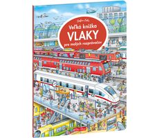 Presco Group Ella&amp;Max Veľká knižka VLAKY pre malých rozprávačov - SK / Jazyková verzia: SK / od 3 rokov