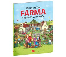Presco Group Ella&amp;Max Veľká knižka FARMA pre malé rozprávače / Jazyková verzia: CZ / od 3 rokov