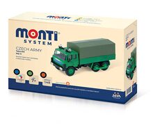 SEVA Stavebnice Monti Czech Army / 50 dielikov / mierka: 1:48 / od 6 rokov