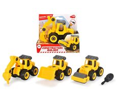 Dickie Construction Stavebné autíčko 12,5 cm 4 druhy / od 3 rokov