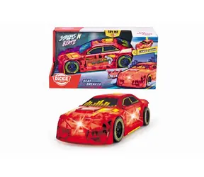 Dickie Go Action Auto Beat Breaker 20 cm červená / od 3 rokov