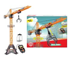 Dickie RC Žeriav Mega Crane 120 cm na kábel / RC model žeriava / od 3 rokov
