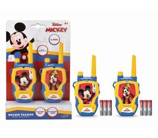 Dickie Vysielačky Walkie Talkie Mickey 16 cm 2 ks v sete / 2,4 GHz / dosah: až 100 m / od 4 rokov