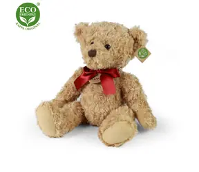 Rappa Plyšový medveď retro sediaci 28 cm / ECO-FRIENDLY / od 0 mesiacov