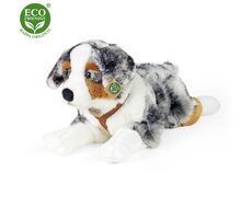 Rappa Plyšový pes Austrálsky ovčiak ležiaci 61 cm / ECO-FRIENDLY / od 0 mesiacov