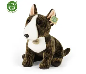 Rappa Plyšový pes Anglický bulteriér 30 cm / ECO-FRIENDLY / od 0 mesiacov