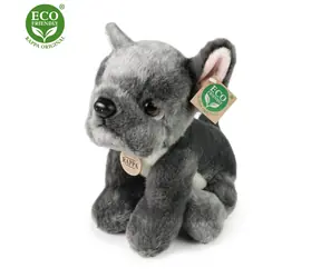 Rappa Plyšový pes Francúzsky buldoček sediaci 30 cm / ECO-FRIENDLY / od 0 mesiacov