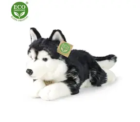 Rappa Plyšový pes Husky 36 cm / ECO-FRIENDLY / od 0 mesiacov