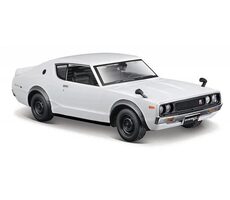 Maisto Nissan Skyline 2000 GT- R (KPGC110) 1973 biela / mierka: 1:24 / od 3 rokov