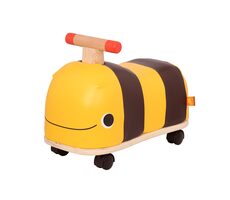 B-Toys Odrážadlo drevené Včielka / od 18 mesiacov