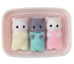 Sylvanian Families: Trojčatá perzské mačky / od 3 rokov