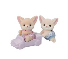 Sylvanian Families: Dvojičky fenci s autíčkom / od 3 rokov