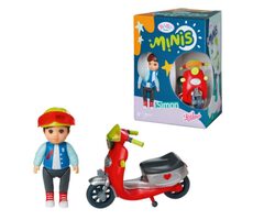 Zapf Creation Baby born Minis Sada so skútrom a bábikou / od 3 rokov 