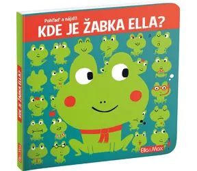 Presco Group Ella&amp;Max KDE JE ŽABKA ELLA? – Pohlaď a nájdi! - SK / Jazyková verzia: SK / od 3 rokov