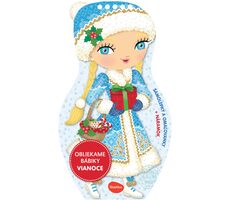 Presco Group Ella&amp;Max Obliekame panenky VIANOCE – Maľovanky - SK / Jazyková verzia: SK / od 3 rokov