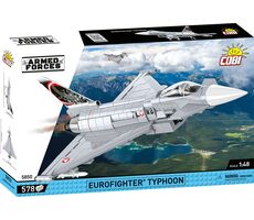 Cobi 5850 Viacúčelové stíhacie lietadlo Eurofighter Typhoon / 1:48 / 578 kociek / od 8 rokov