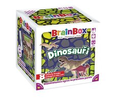 BrainBox CZ - dinosaury / Dĺžka hry: 10 minút / Počet hráčov: 1+ / od 6 rokov 