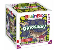 BrainBox SK - dinosaurami / Dĺžka hry: 10 minút / Počet hráčov: 1+ / od 6 rokov 