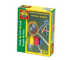 SES Farebné kriedy 12ks / od 3 rokov 