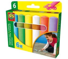 SES Chodníkové kriedy 6ks / od 3 rokov 