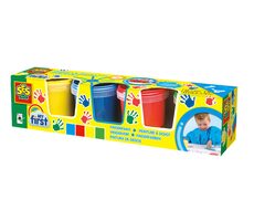 SES Moja prvá prstovej farby 4 x 150 ml / od 1 roka 