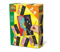 SES Nauč sa vyškrabávať obrázky / od 3 rokov 