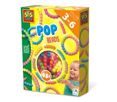 SES POP korálky - tvorenie náramkov a náhrdelníkov / od 3 rokov 