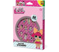 SES LOL - nálepky s trblietkami / od 6 rokov 