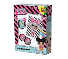 SES LOL - vyfarbovanie obrázkov trblietkami / od 6 rokov 