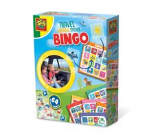SES Cestovná hra - BINGO lepenie obrázkov na okno auta / od 3 rokov 